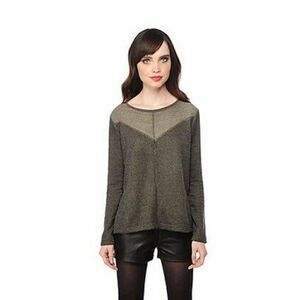 New Jack By BB DAKOTA Catalian Top Pullover Knit Sweater Shirt Size L